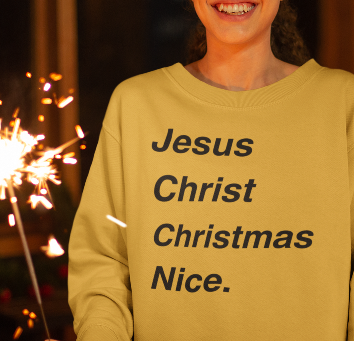 Jesus Christ Christmas Nice Sweatshirt